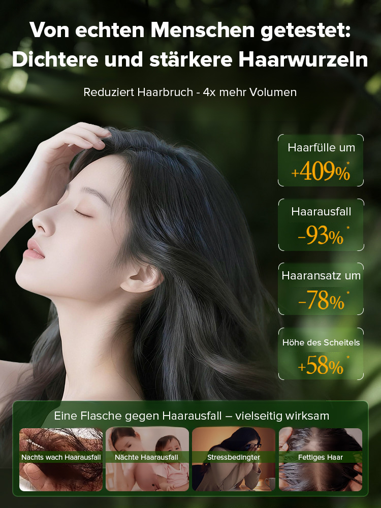 【7 Tage Haarwachstum】Bio-Rosmarin-Anti-Haarausfall-Shampoo