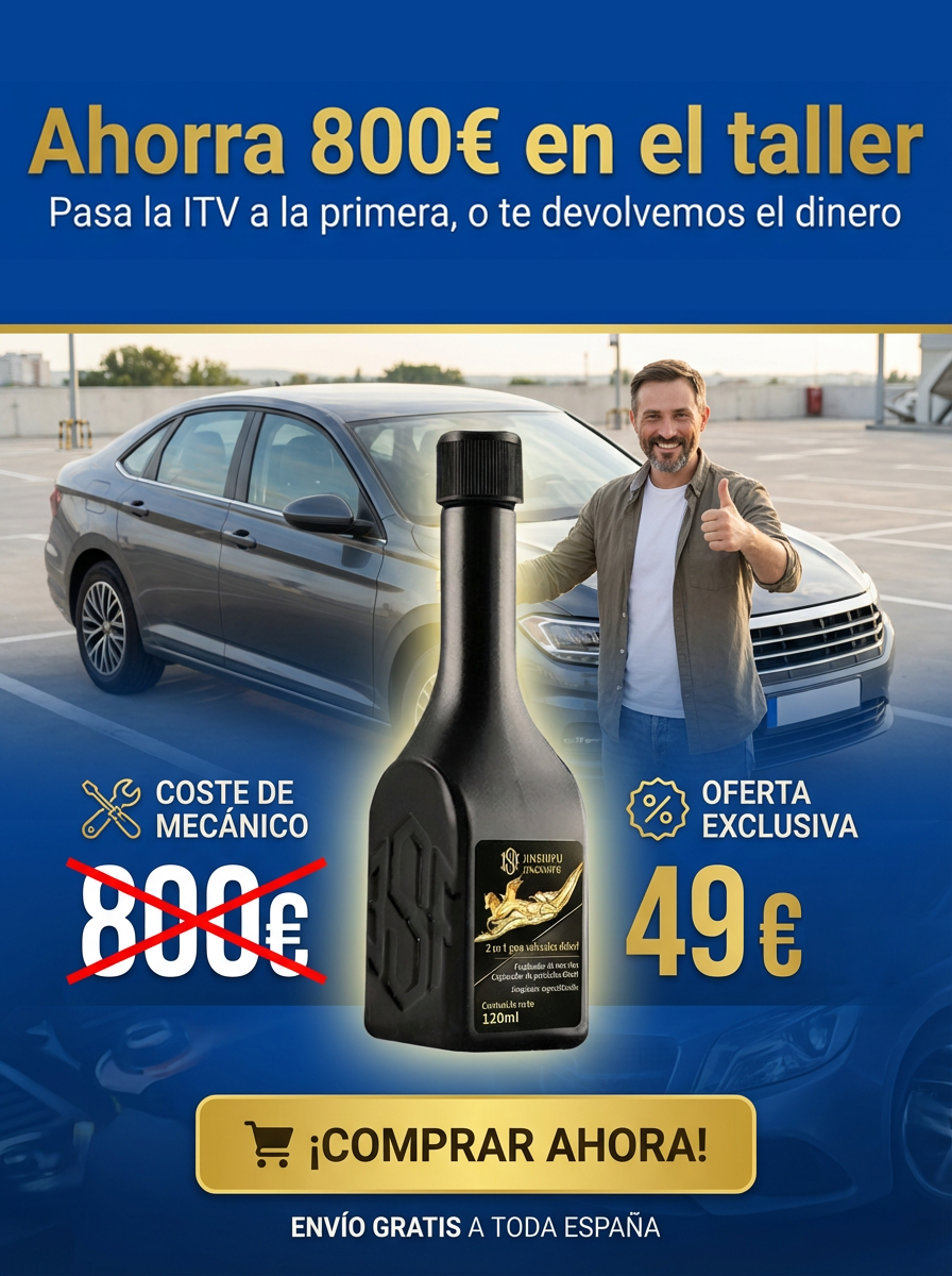 Limpiador combinado de catalizador de tres vías y motor sin desmontaje