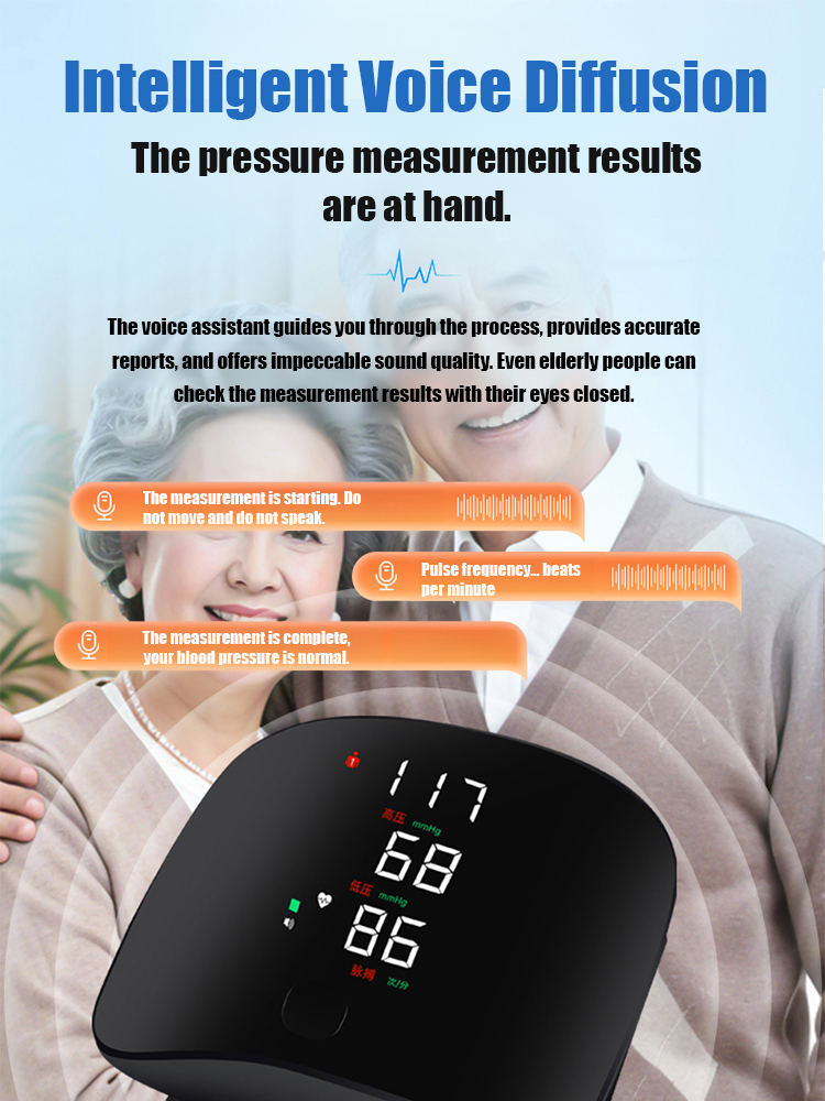 ✅ Certified by FDA, CE, and SGS, with blood pressure accuracy within ±3mmHg and pulse rate within ±5%.