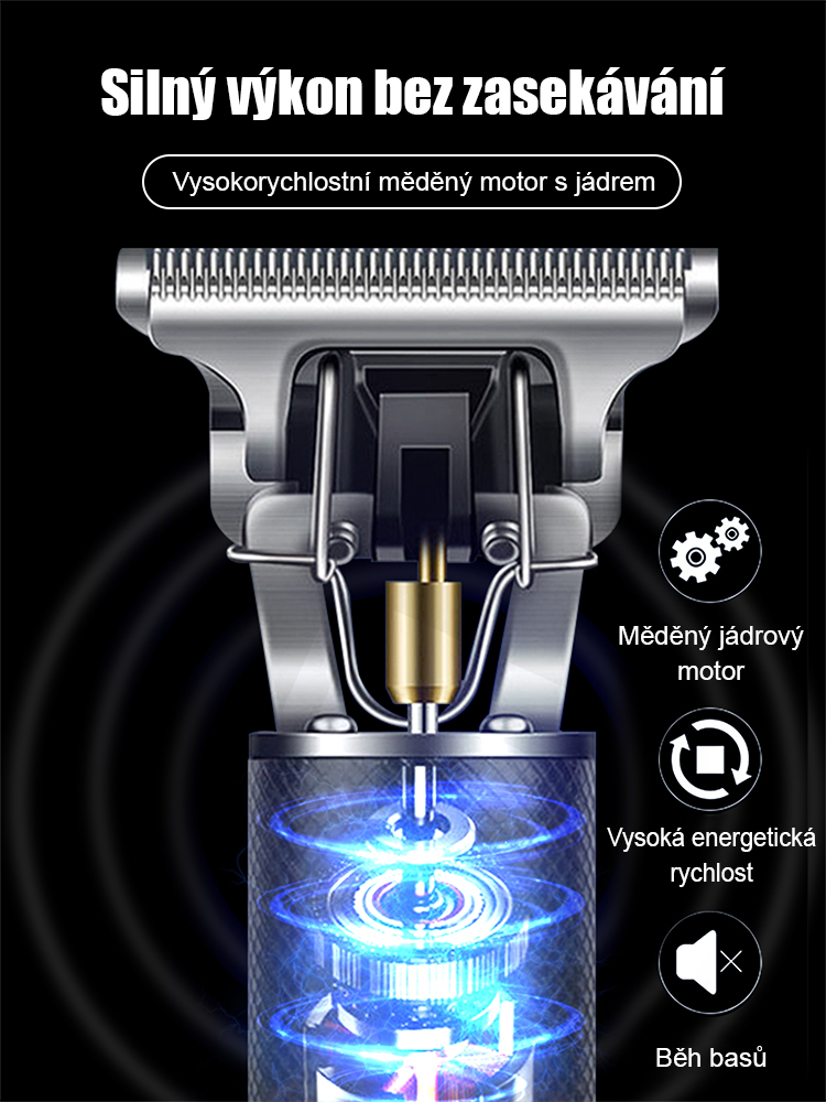🔥🔥🔥【Žhavý výprodej】Elektrický olejový zastřihovač vlasů pro tiché a plynulé stříhání
