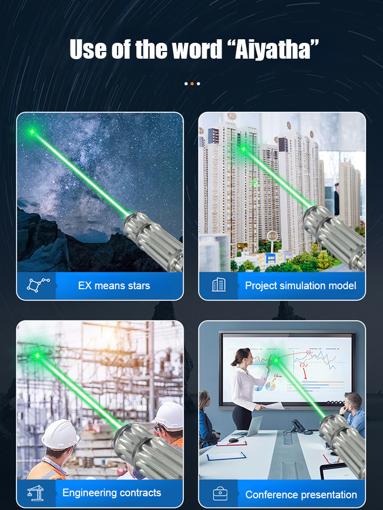 High-intensity bird-repelling laser pointer