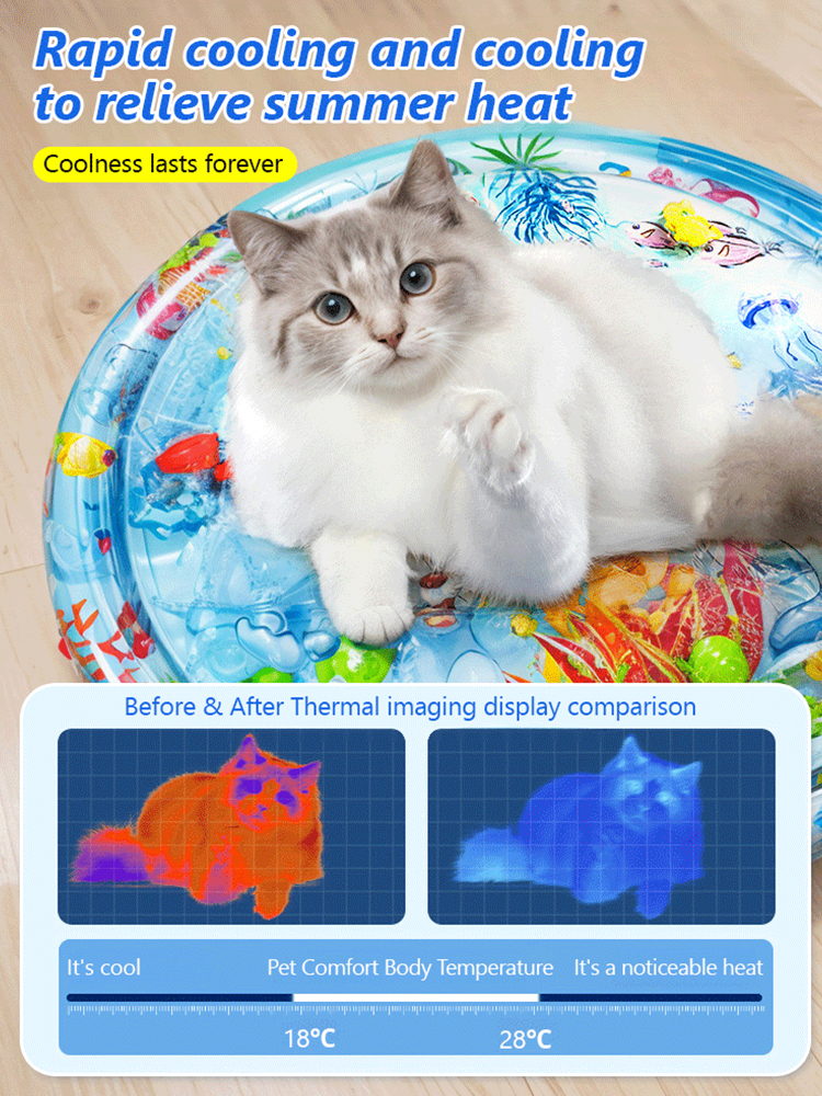 Ultimate Summer Relief: Dual-Temperature Cooling Pad for Pets and Kids 🐾❄️