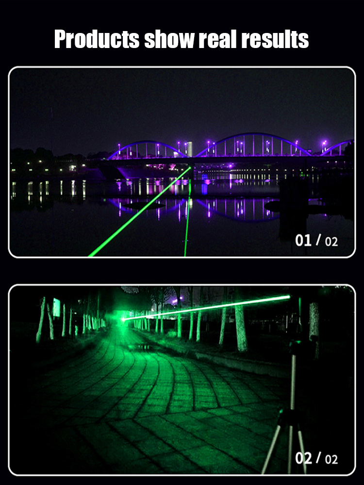 High-intensity bird-repelling laser pointer