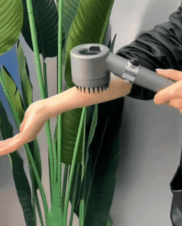 Multifunktions-Duschkopf mit Massagefunktion und Druckregulierung